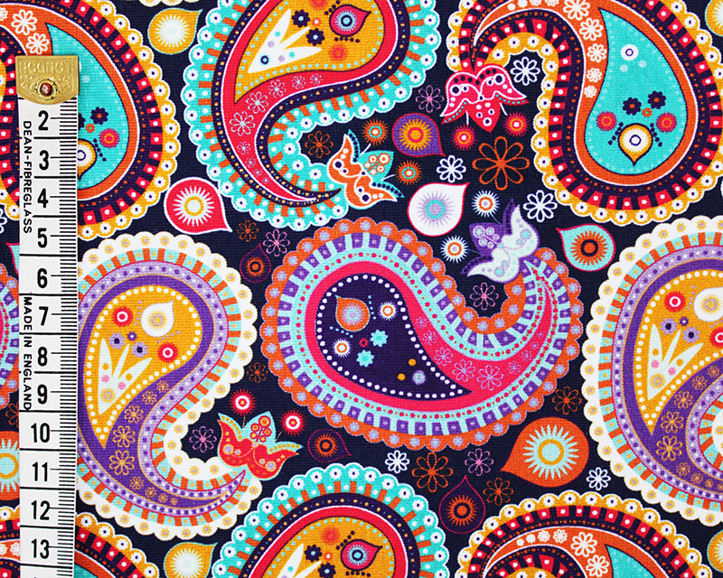 Now You See Me Paisley Cotton Jersey
