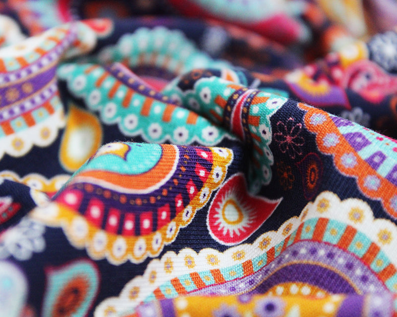Now You See Me Paisley Cotton Jersey