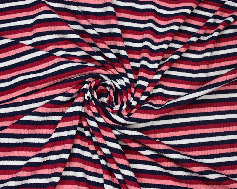 Contrast in Pink Viscose Jersey