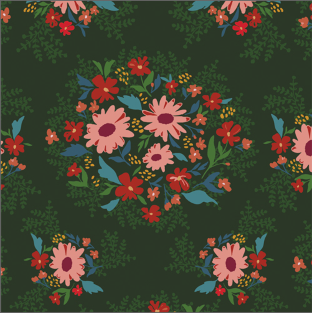 Abloom Meadow Cotton from Maven by Maureen Cracknell for AGF