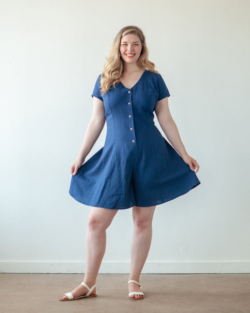 Shelby Dress and Romper by True Bias