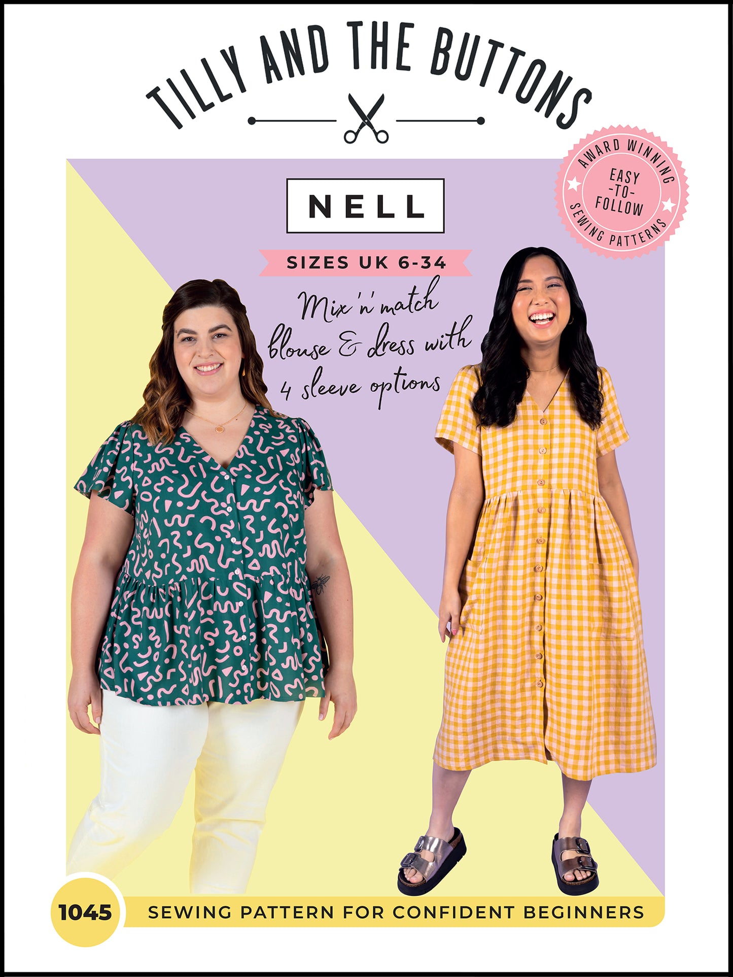 Nell Dress and Blouse by Tilly and The Buttons
