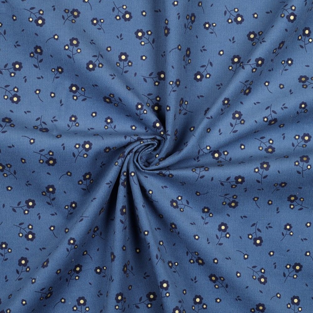 Our Jayne Glitter Babycord by Poppy Fabrics