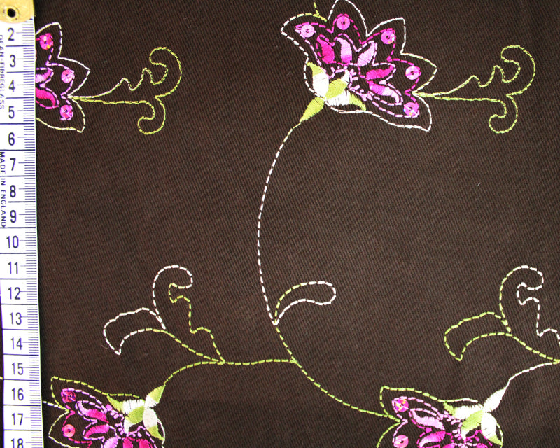 Carnival in Pink Stretch Drill