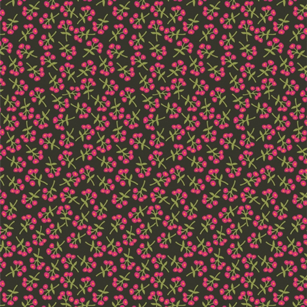 Sweet Floret Cerise in Rayon from Open Heart by Maureen Cracknell for AGF