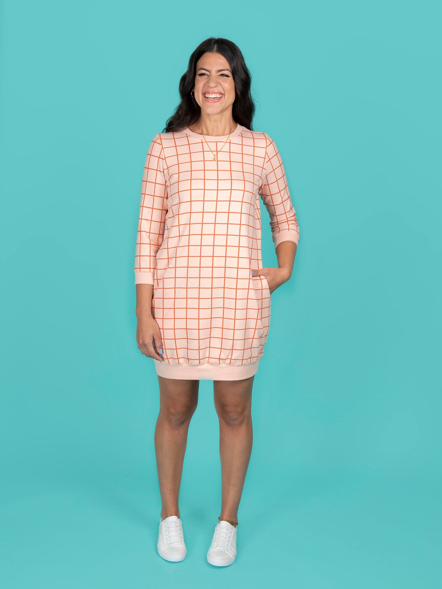 Billie Sweatshirt and Dress by Tilly and The Buttons