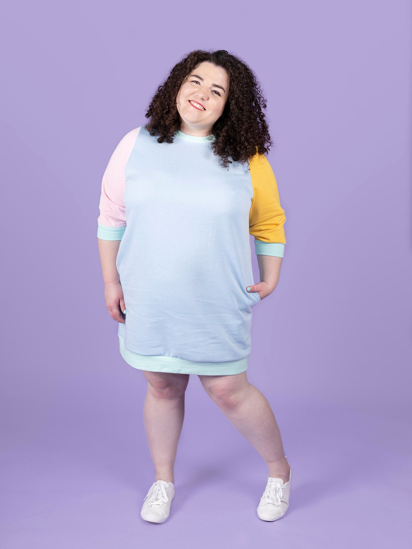 Billie Sweatshirt and Dress by Tilly and The Buttons