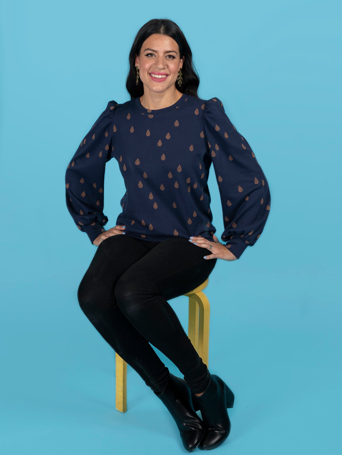 Billie Sweatshirt and Dress by Tilly and The Buttons