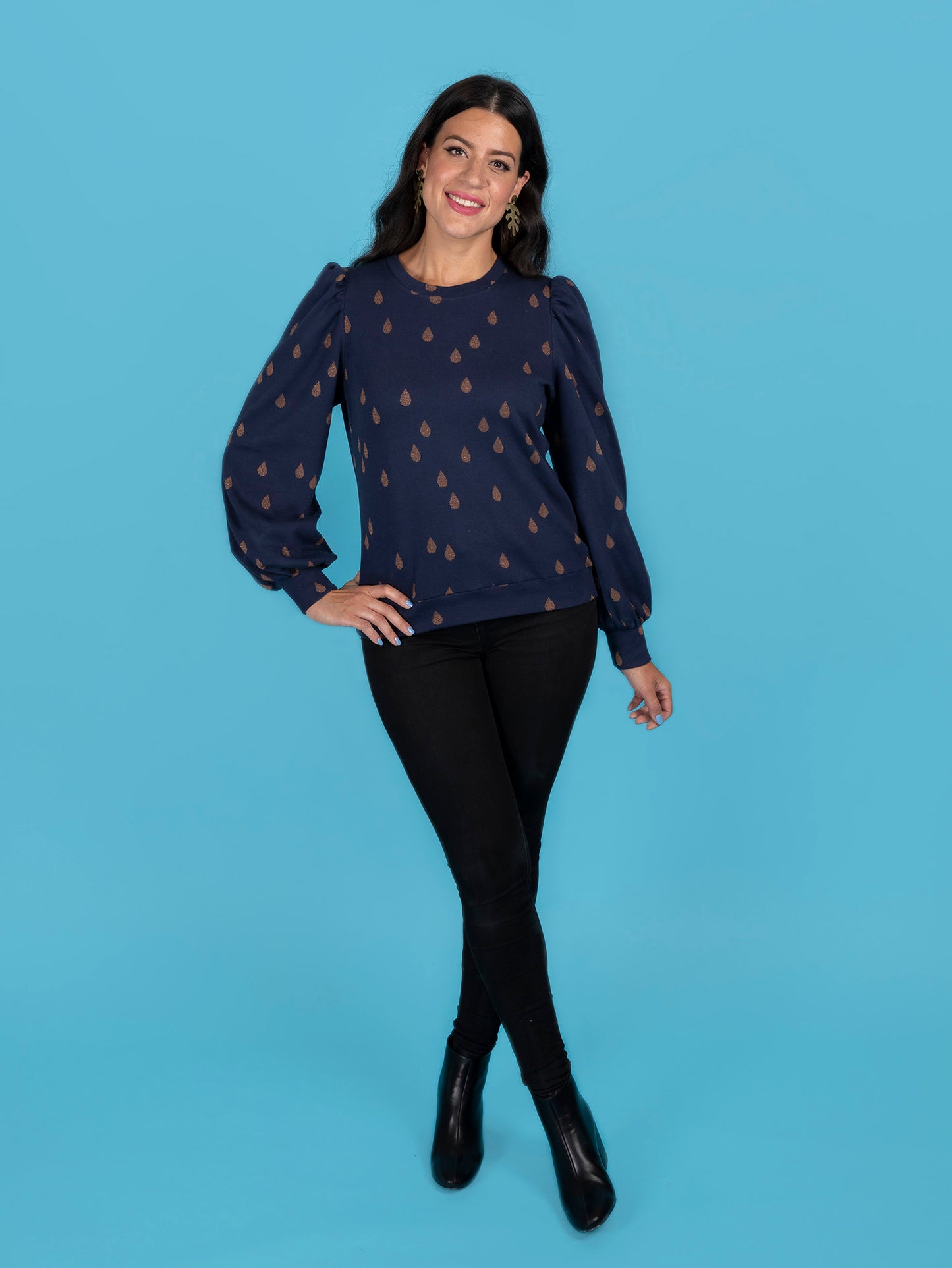 Billie Sweatshirt and Dress by Tilly and The Buttons