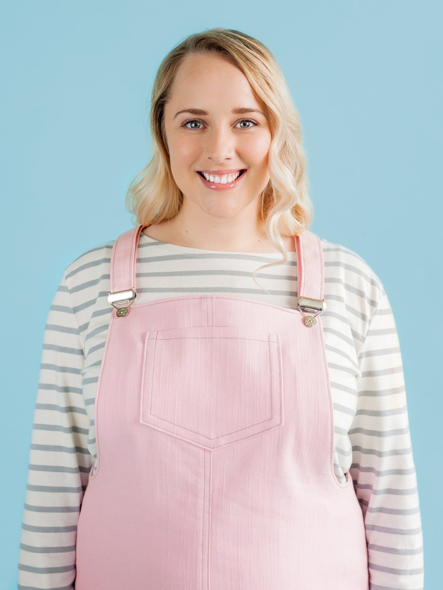 Cleo Dungaree Dress by Tilly and The Buttons