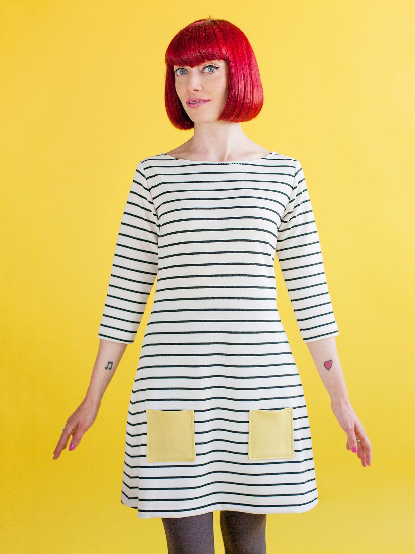 Coco Top and Dress by Tilly and The Buttons