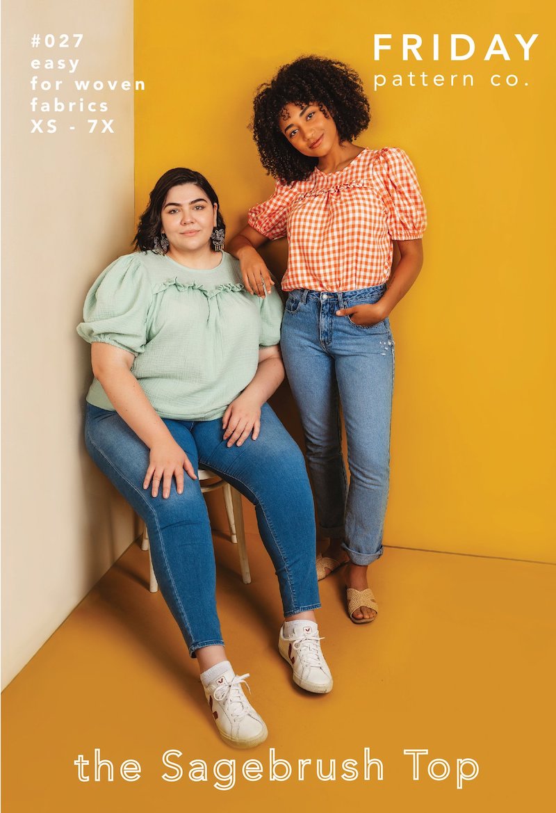 The Sagebrush Top by Friday Pattern Company