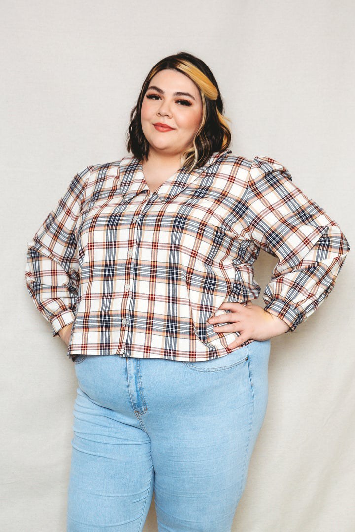 The Patina Blouse by Friday Pattern Company