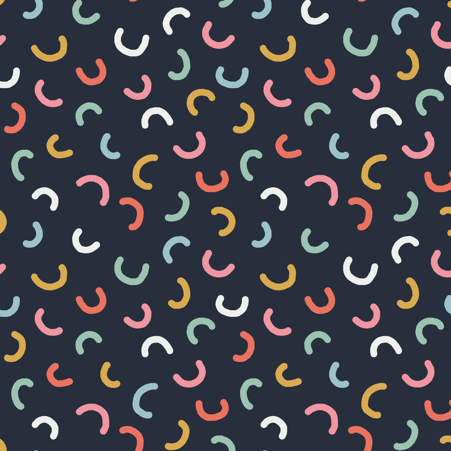 45CM Rainbows by Poppy Fabrics - REMNANT