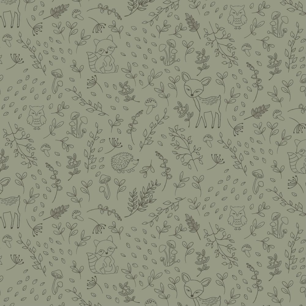 Forest Animals by Poppy Fabrics