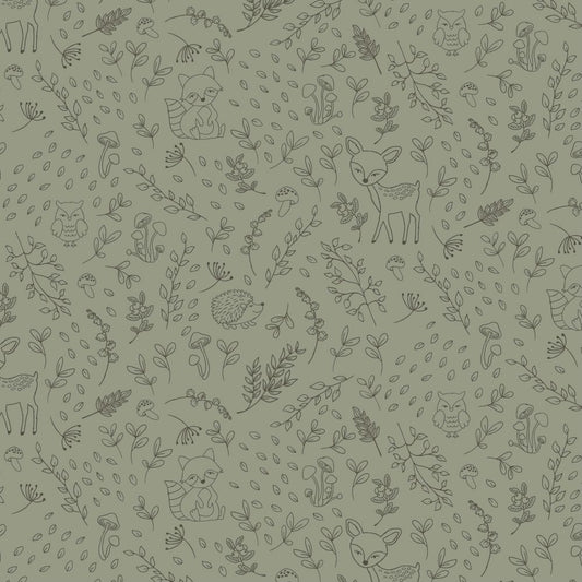 Forest Animals by Poppy Fabrics