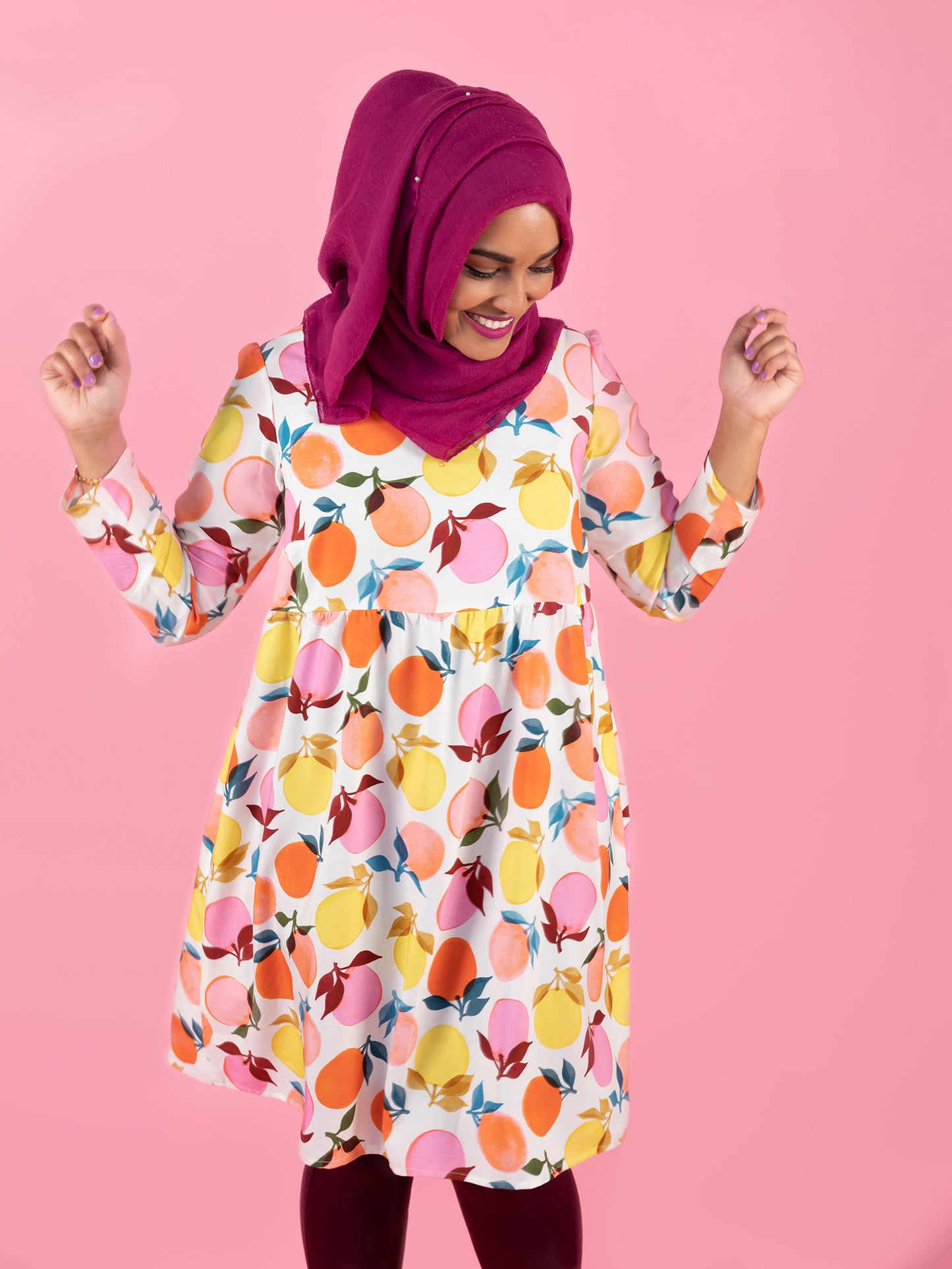 Indigo Top and Dress by Tilly and The Buttons