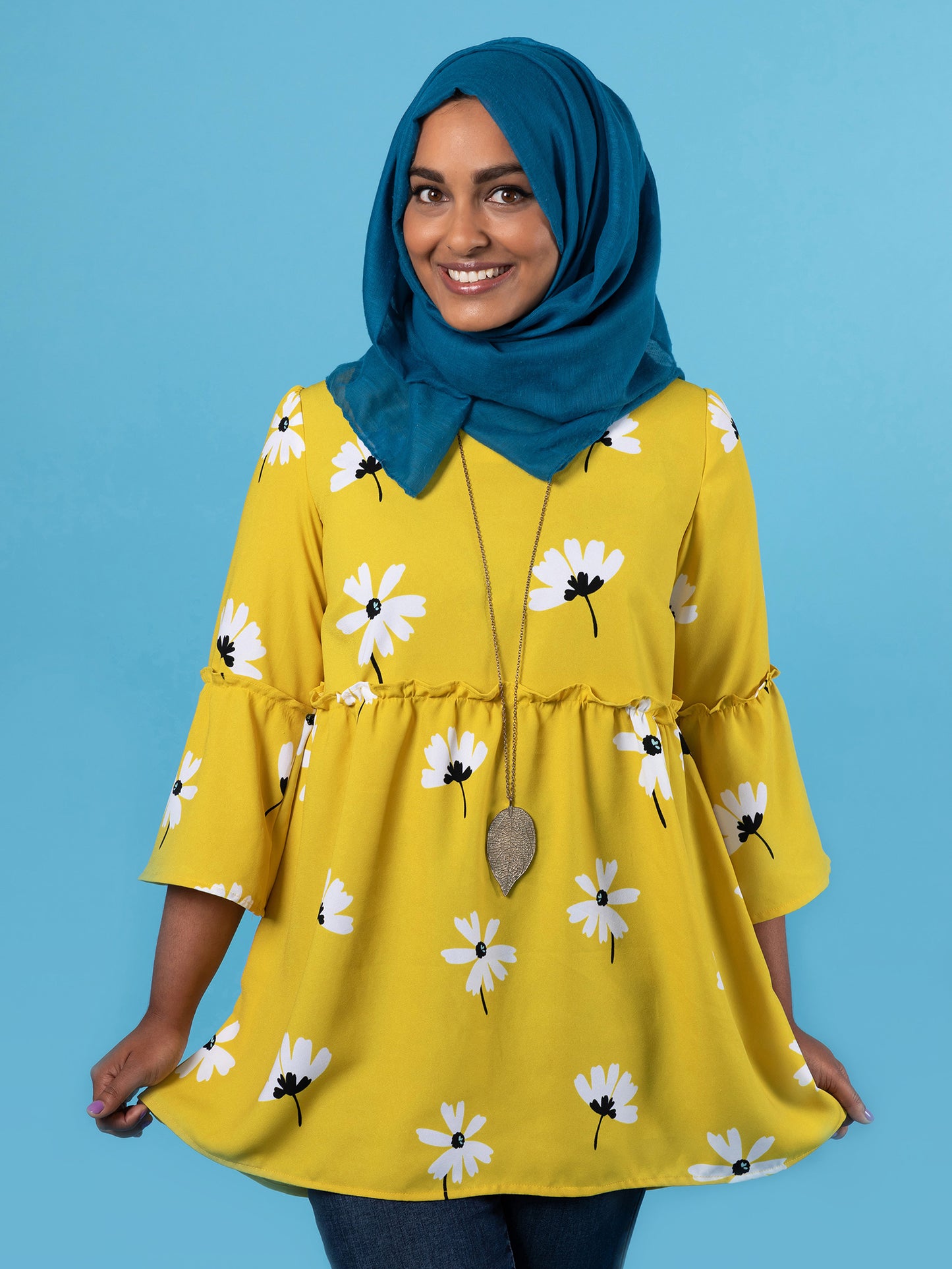 Indigo Top and Dress by Tilly and The Buttons