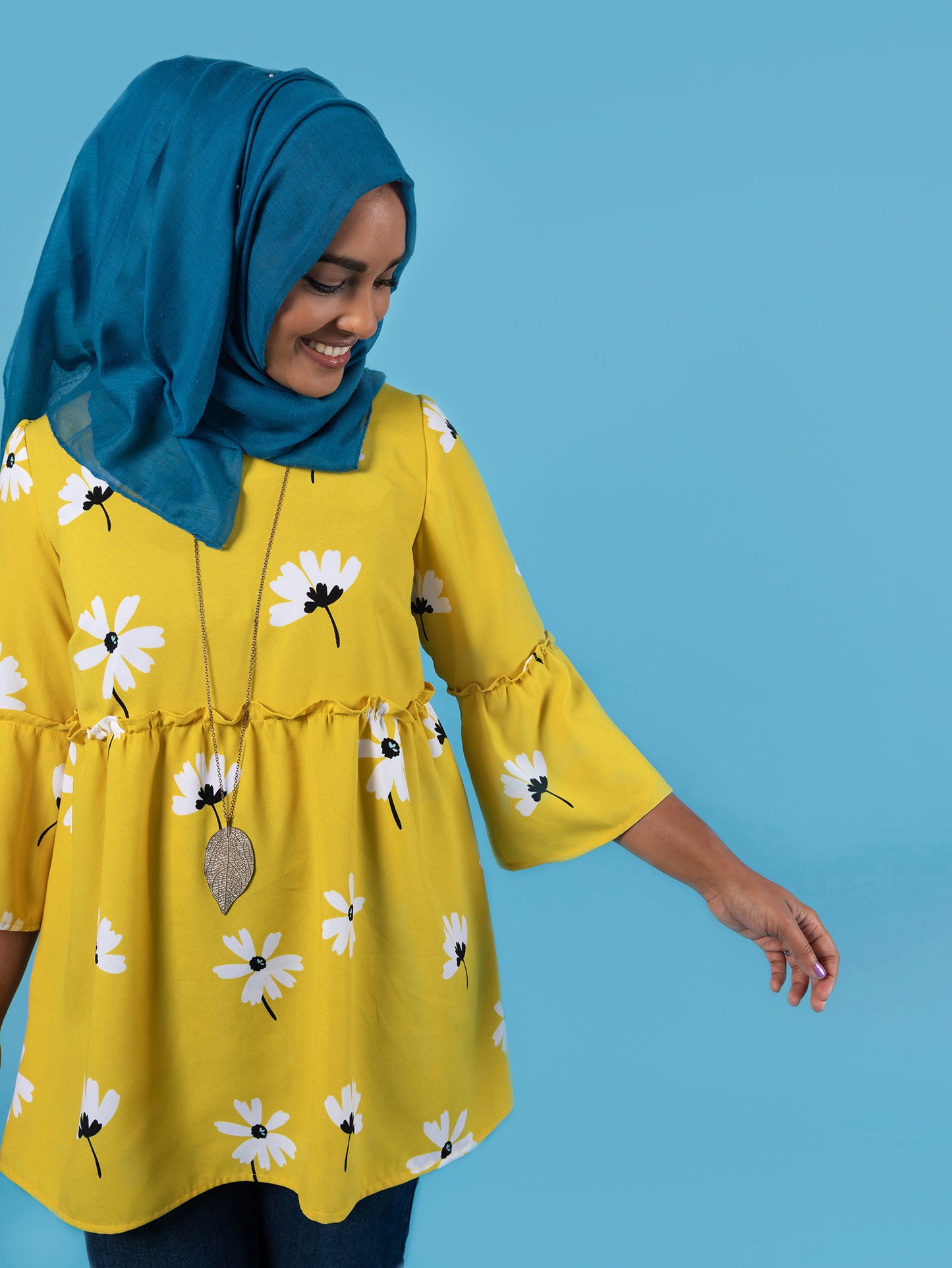 Indigo Top and Dress by Tilly and The Buttons