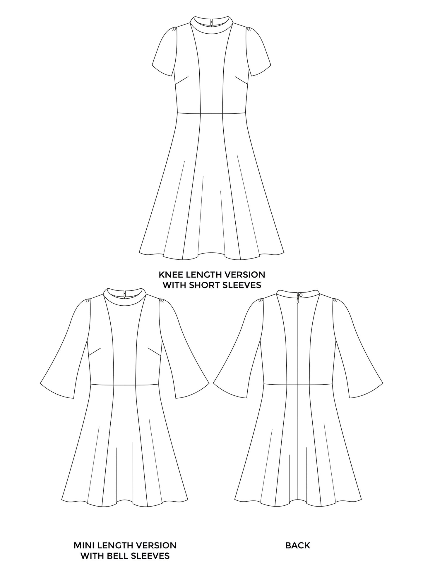 Martha Dress by Tilly and The Buttons
