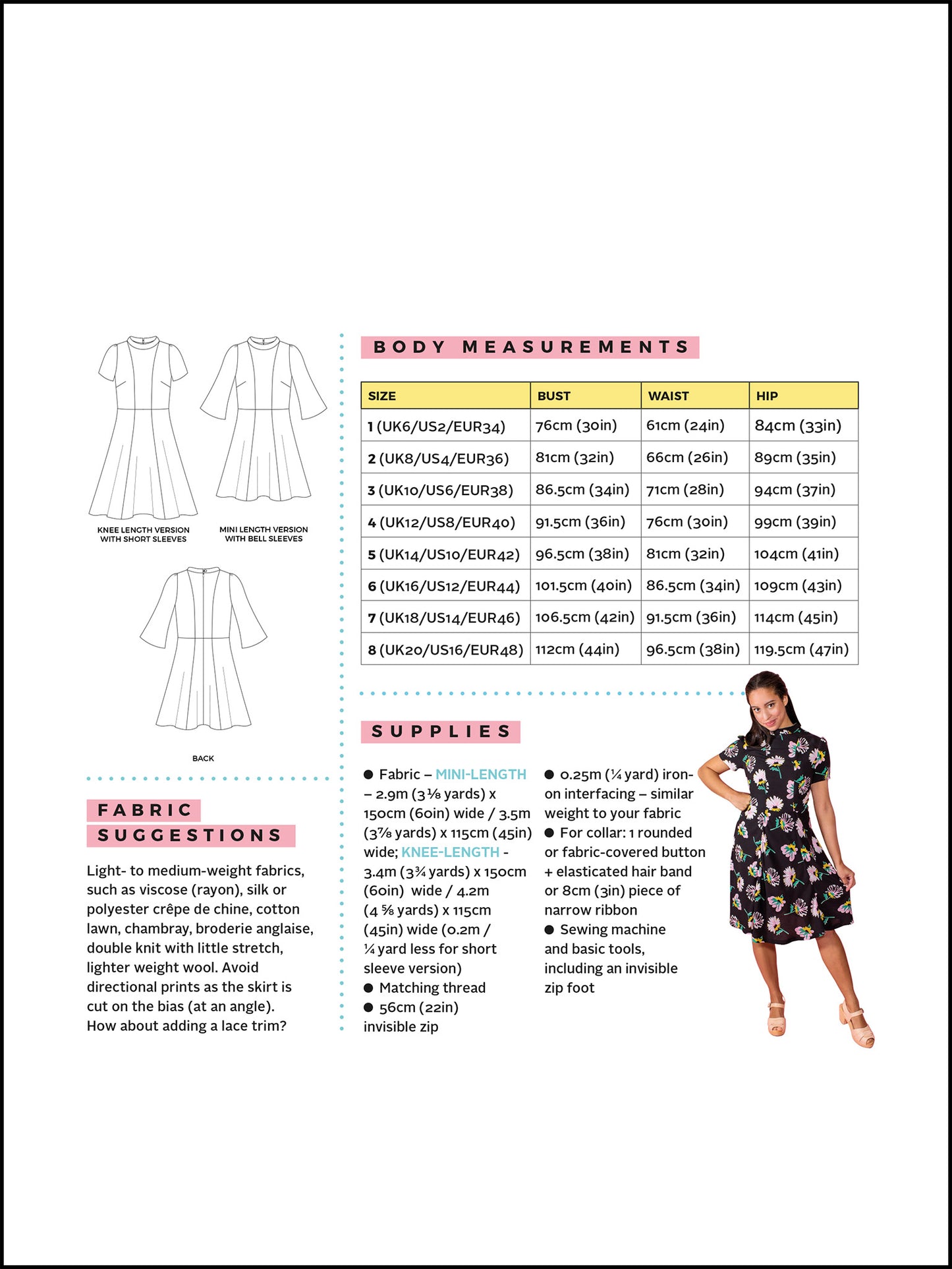 Martha Dress by Tilly and The Buttons