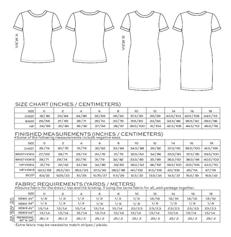 Rio Ringer T-Shirt & Dress by True Bias