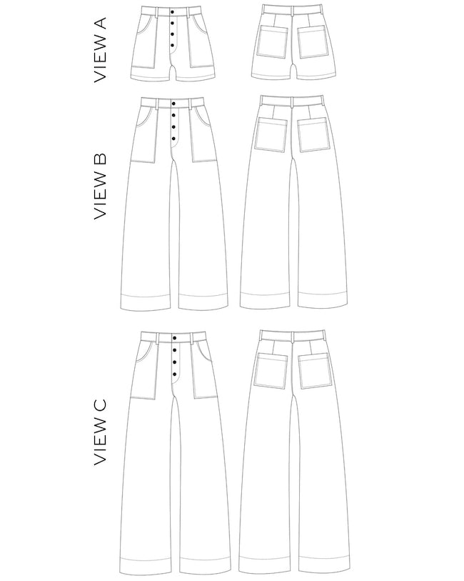 Lander Pant & Short by True Bias