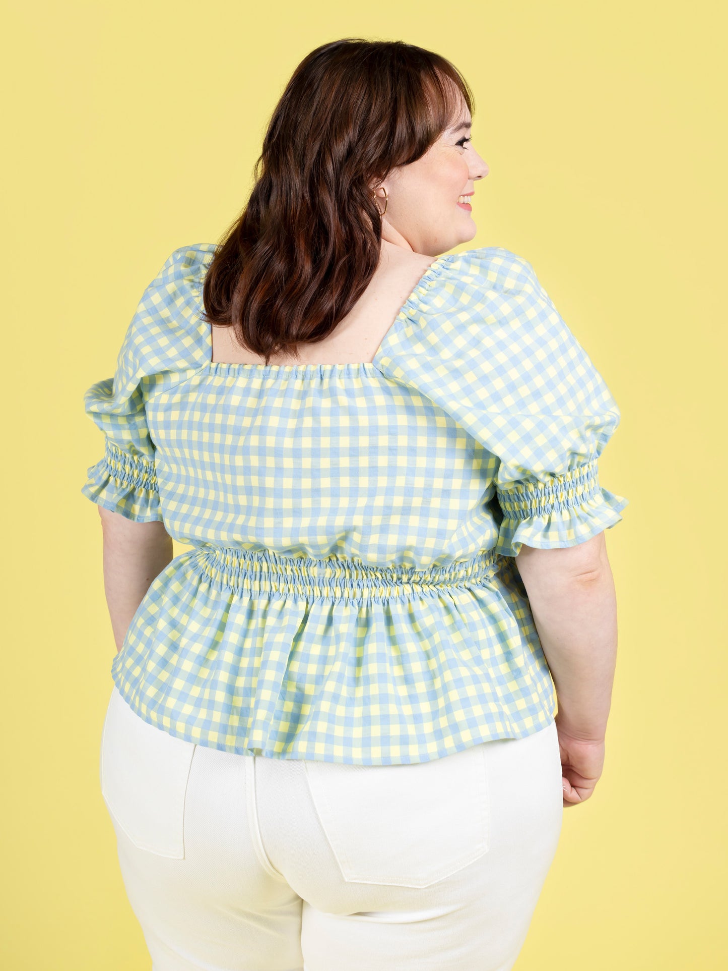 Mabel shirred dress and blouse by Tilly and The Buttons