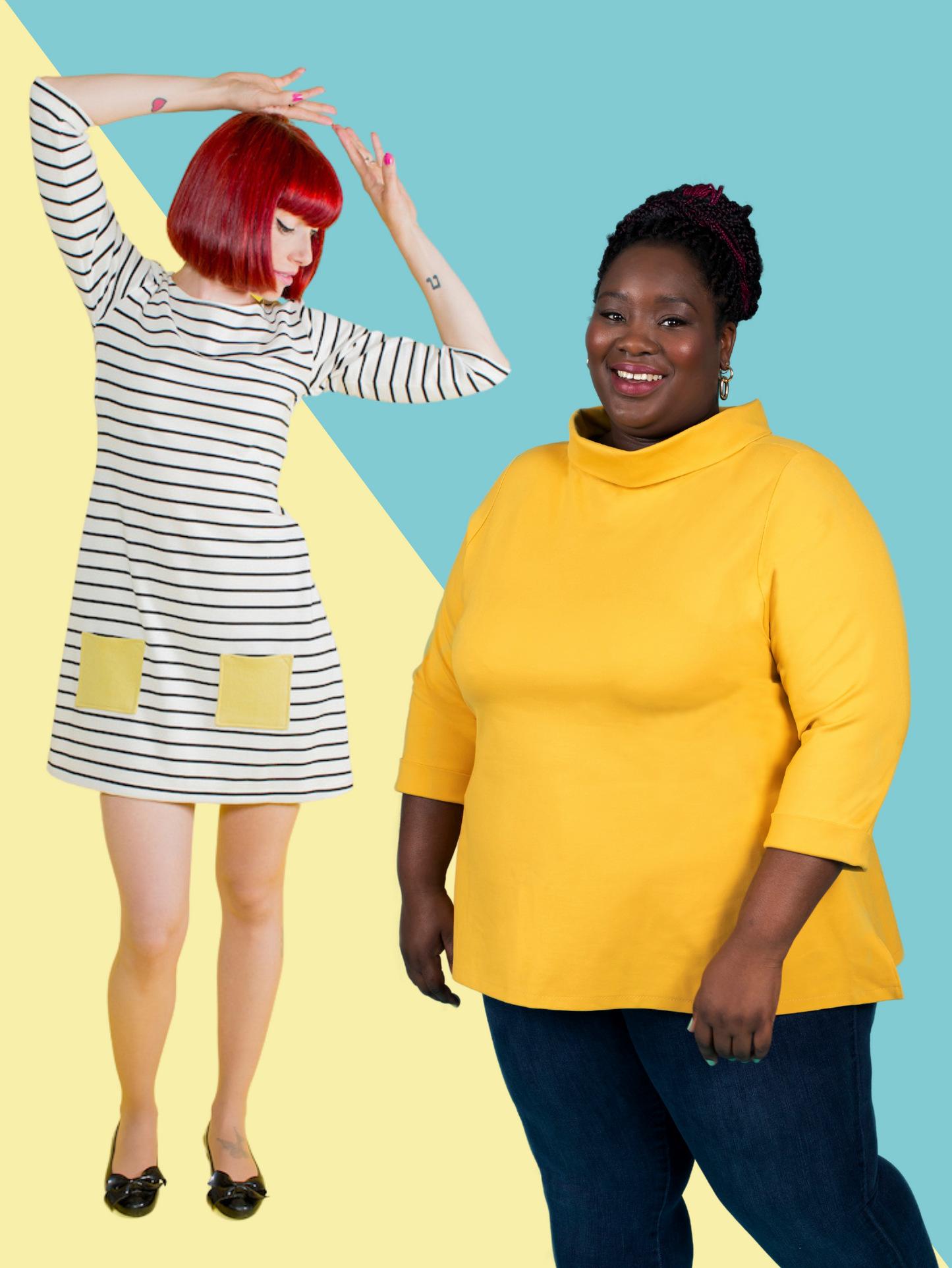 Coco Top and Dress by Tilly and The Buttons