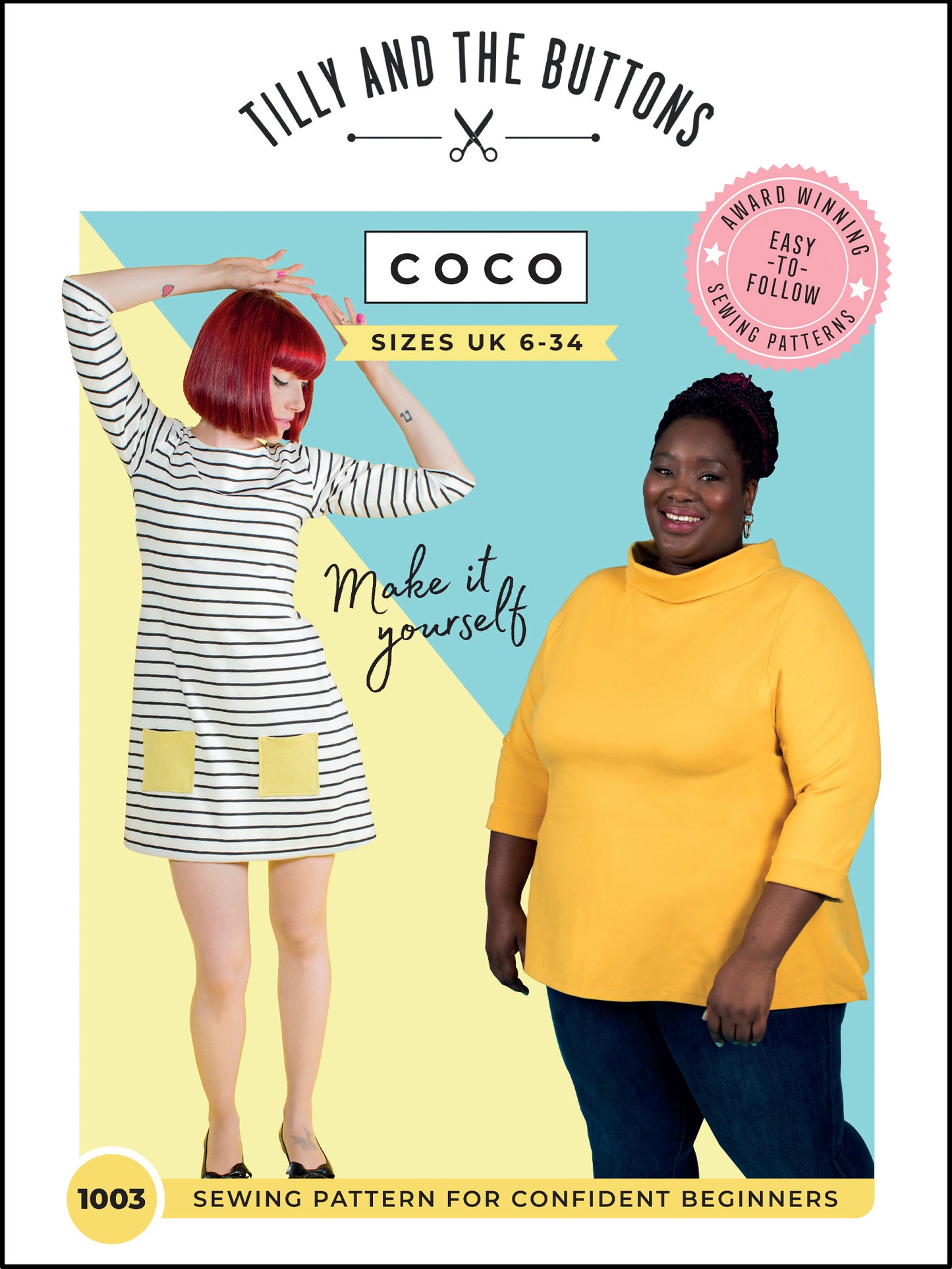 Coco Top and Dress by Tilly and The Buttons