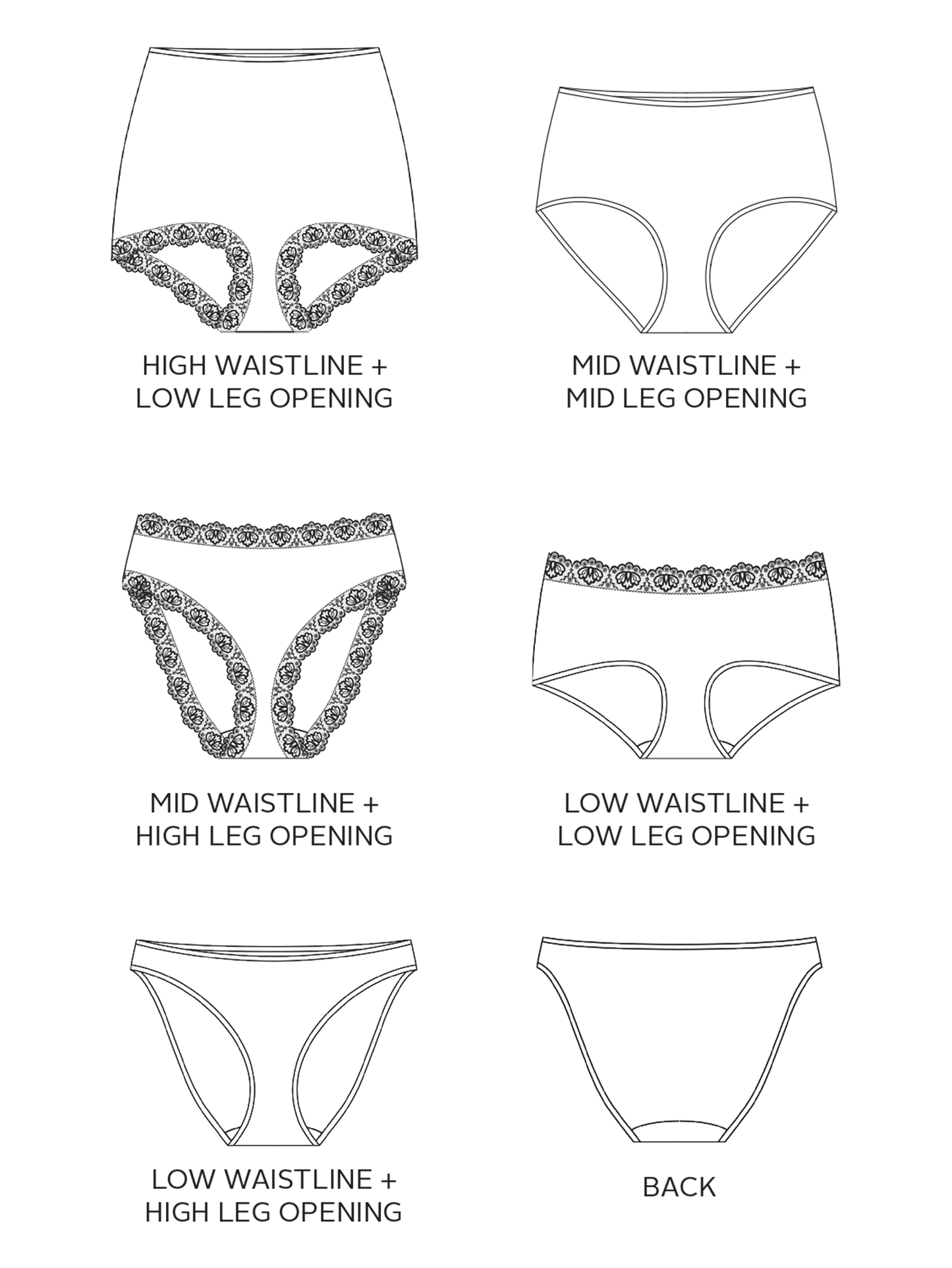 Iris Knickers by Tilly and The Buttons