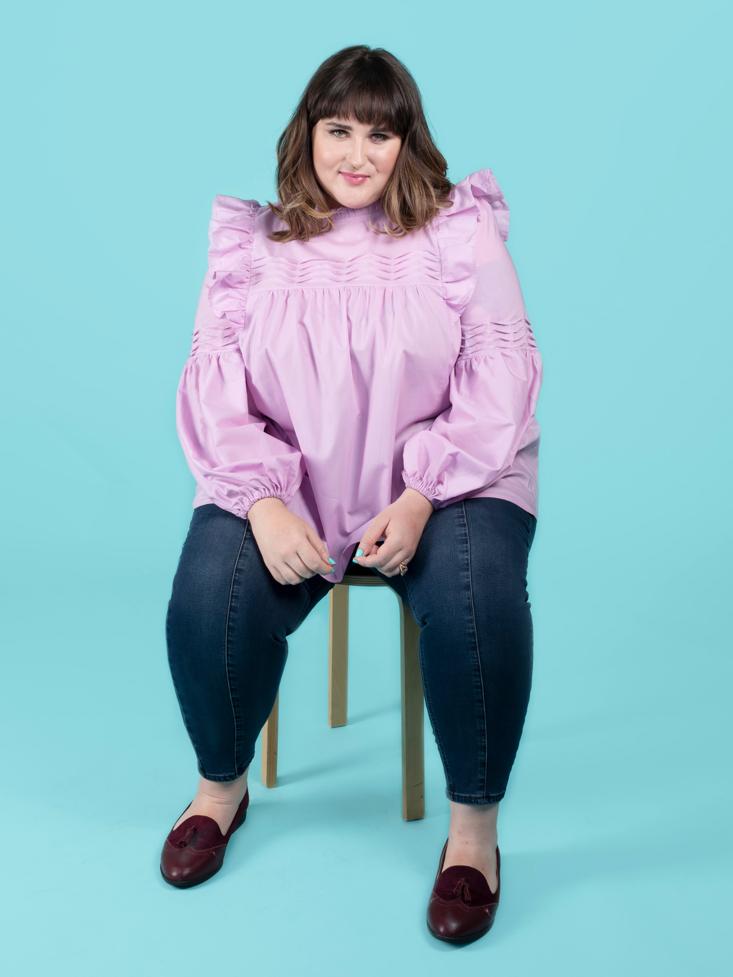Marnie Blouse and Mini Dress by Tilly and The Buttons