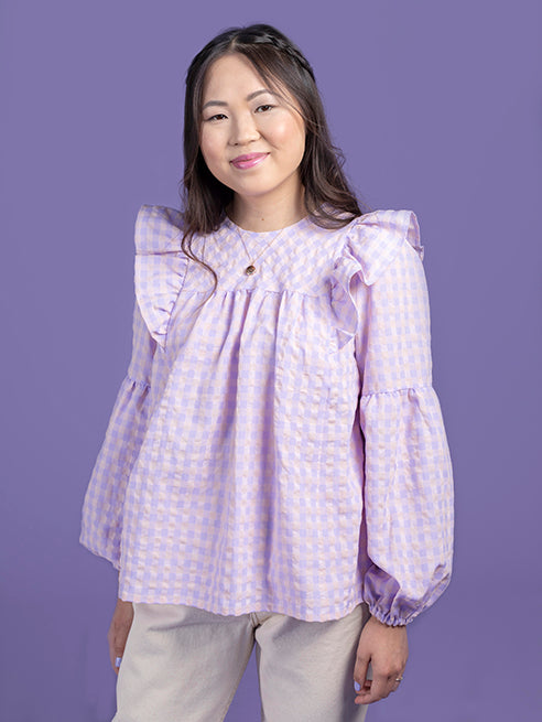 Marnie Blouse and Mini Dress by Tilly and The Buttons