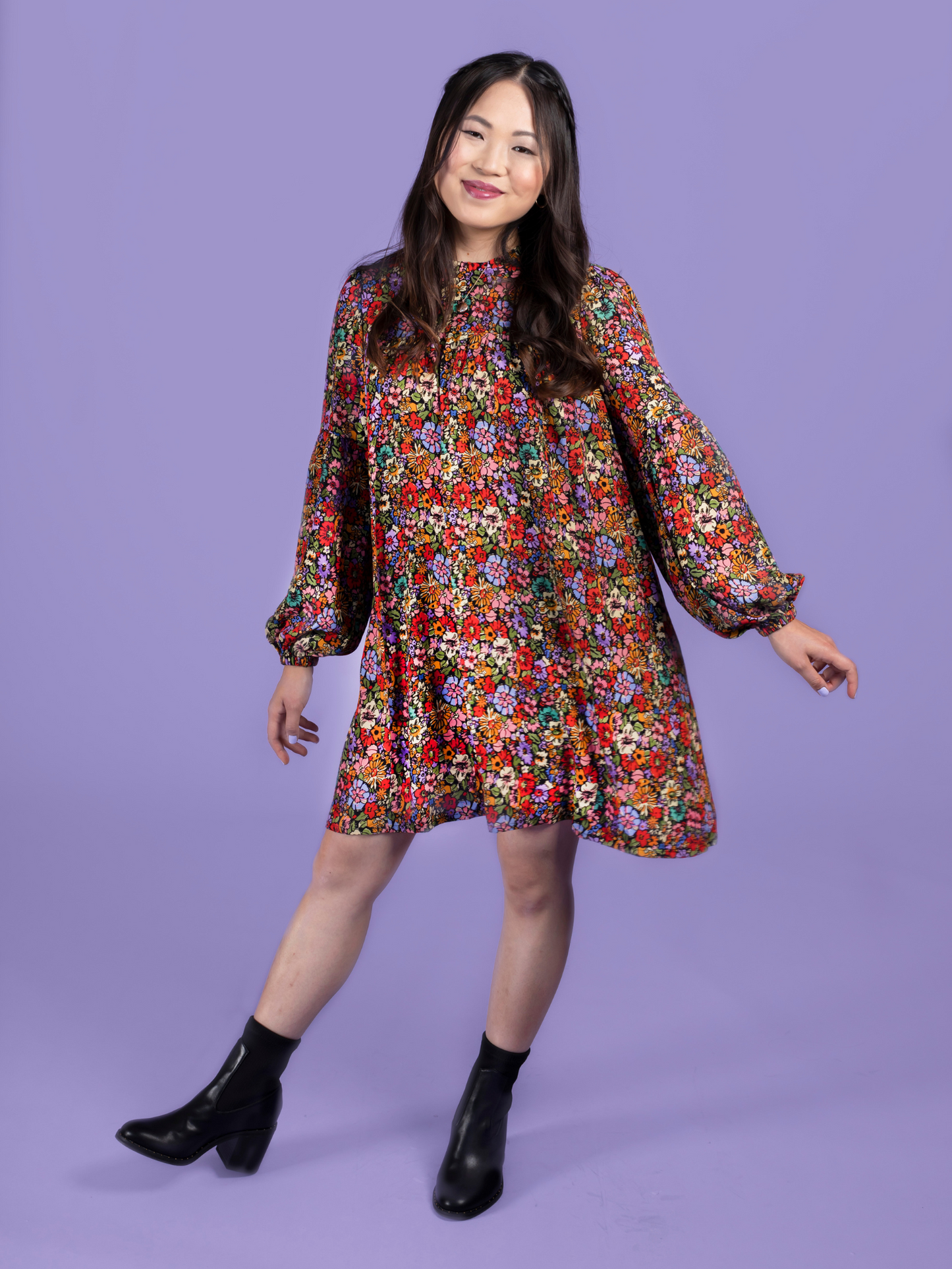 Marnie Blouse and Mini Dress by Tilly and The Buttons