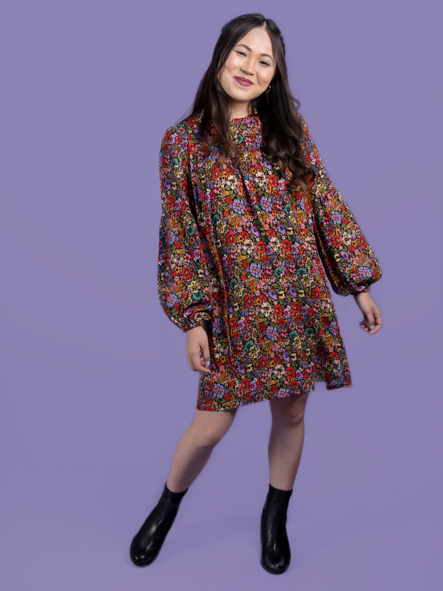 Marnie Blouse and Mini Dress by Tilly and The Buttons