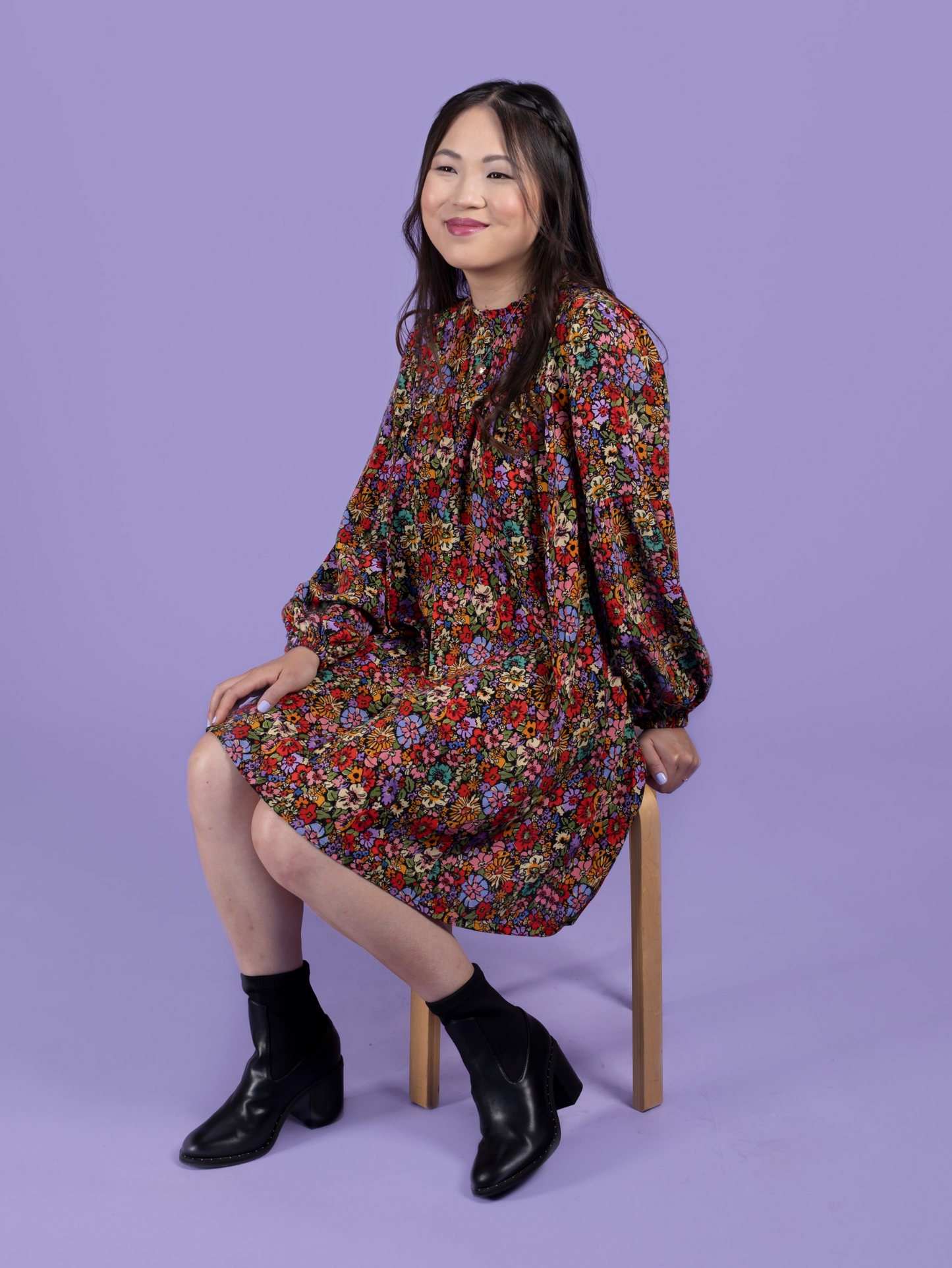 Marnie Blouse and Mini Dress by Tilly and The Buttons