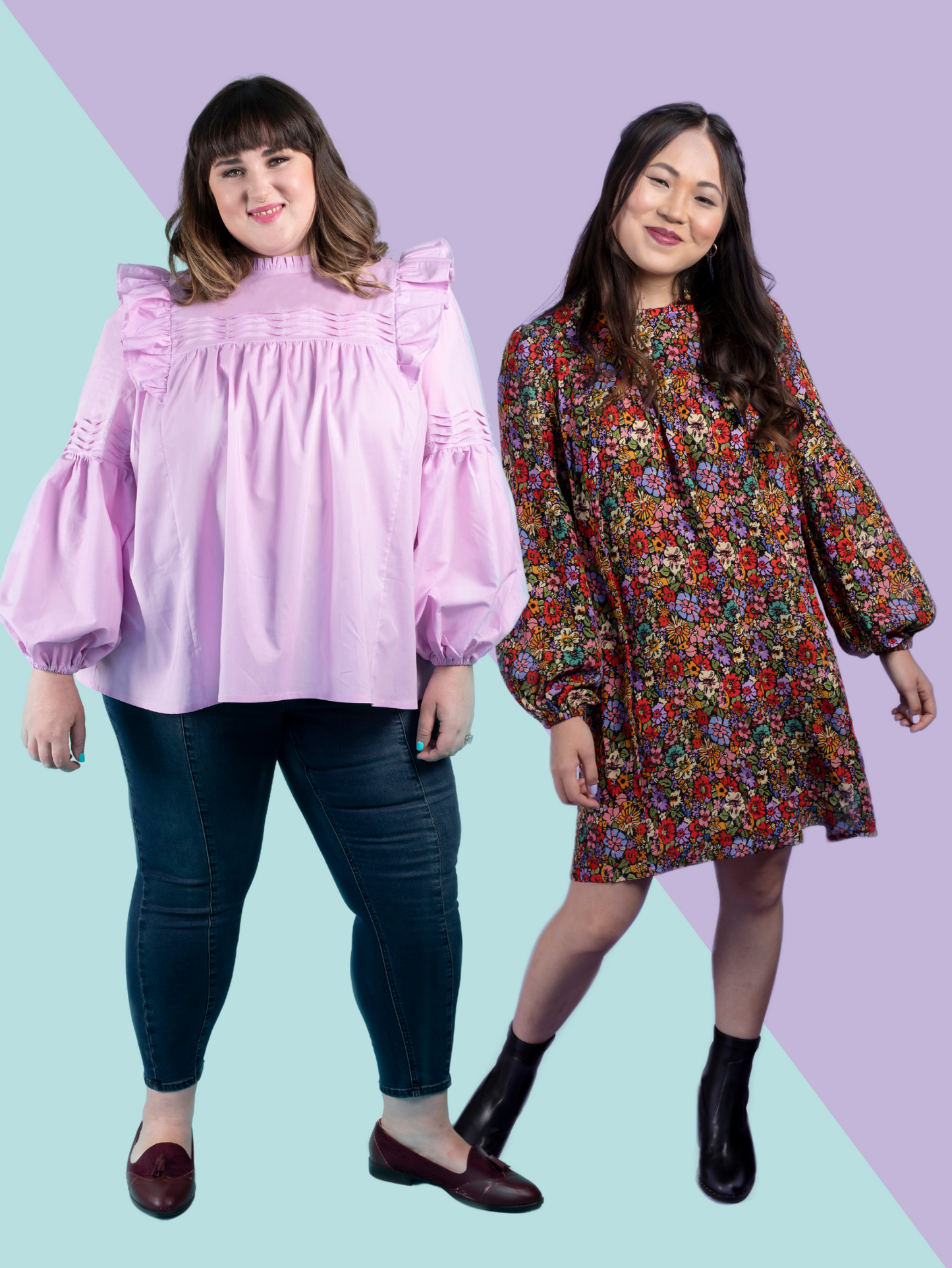 Marnie Blouse and Mini Dress by Tilly and The Buttons