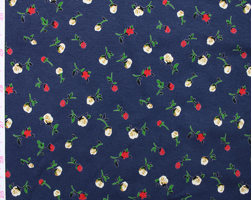 LARGE REMNANT 2.5M Budding Beauty Viscose Jersey