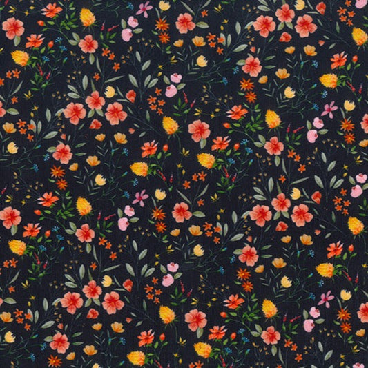 Spring Meadow Needlecord by Poppy Fabrics