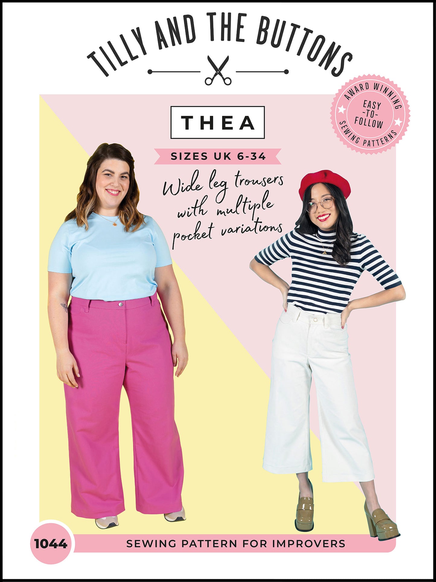 Thea Trousers by Tilly and The Buttons