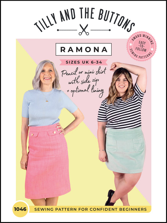 Ramona Skirt by Tilly and The Buttons