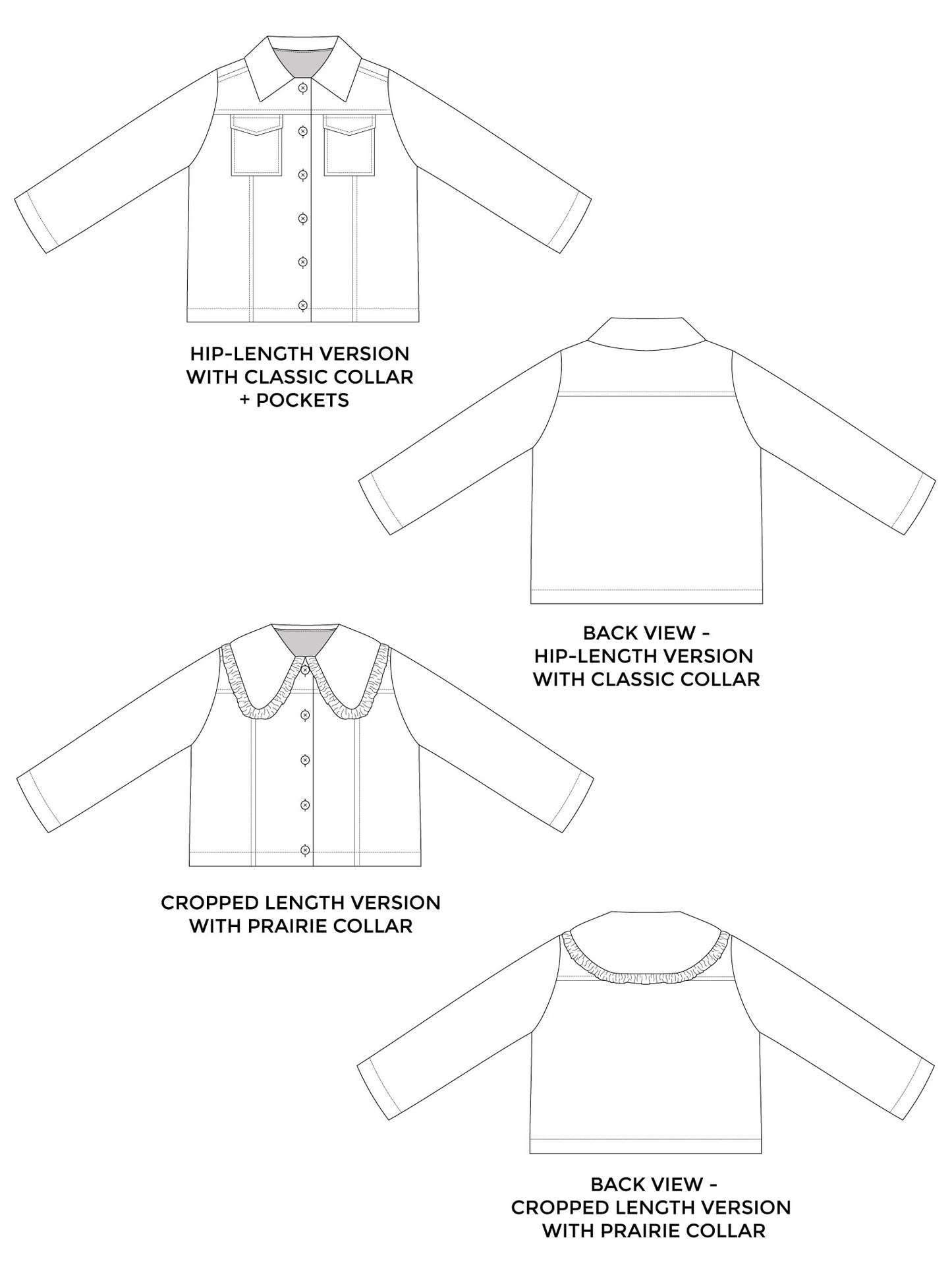 Sonny Jacket by Tilly and The Buttons