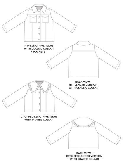 Sonny Jacket by Tilly and The Buttons