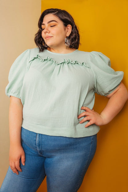 The Sagebrush Top by Friday Pattern Company