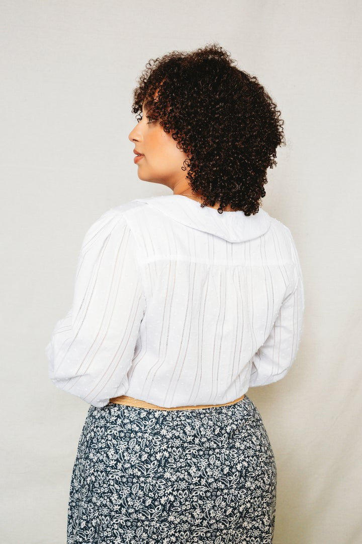 The Patina Blouse by Friday Pattern Company
