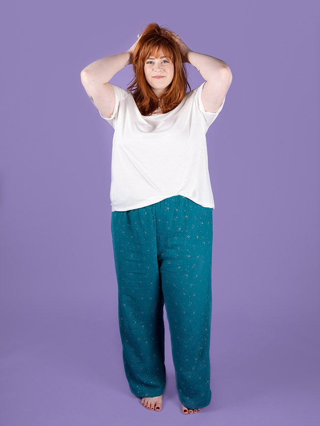Jaime Pyjama Bottoms and Shorts by Tilly and The Buttons
