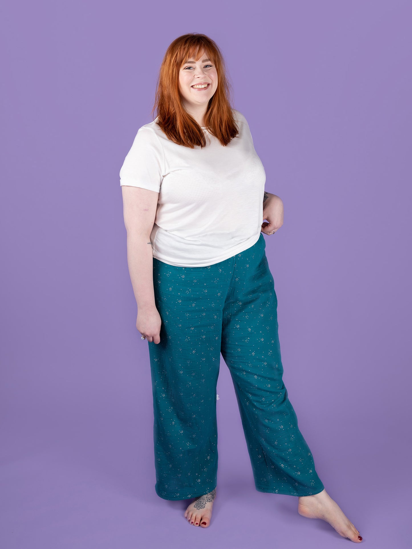 Jaime Pyjama Bottoms and Shorts by Tilly and The Buttons